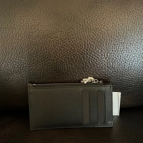 Dior X Kenny Scharf unisex oblique logo zip up card holder wallet pouch NEW - Picture 7 of 10